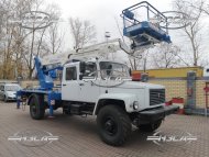 купить Автовышка / АГП газ 33088 двухрядная кабина 22 метра цена производства