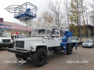 купить Автовышка / АГП газ 33088 двухрядная кабина 22 метра цена производства