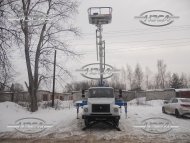 купить Автовышка / АГП газ 3309 двухрядная кабина 22 24 28 метров цена производства