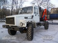 купить ГАЗ-33081 с краном манипулятором цена производство