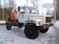 купить ГАЗ-33081 с краном манипулятором цена производство