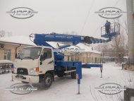 Купить Автовышку Hyundai HD-78, купить АГП Hyundai HD-78