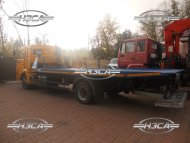 купить Эвакуатор КАМАЗ 4308 сдвижная платформа устройство частичной погрузки бриль цена производство