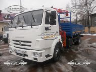 купить Бортовой КАМАЗ 4308 с КМУ цена производство