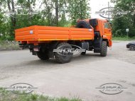 купить Бортовой КАМАЗ 43502с КМУ