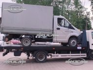 переоборудование hino 300 эвакуатор сдвижная платформа