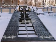 переоборудование iveco в эвакуатор сдвижная платформа облегченная