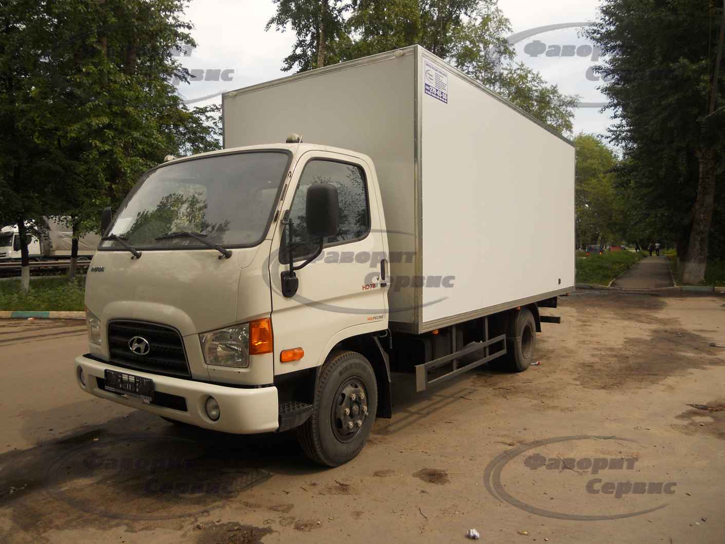 Продажа Фургона HYUNDAI HD 78 от завода спецавтомобилей!