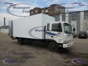 автофургон HYUNDAI HD-120 промтоварный, изотермический, сэндвич-панель