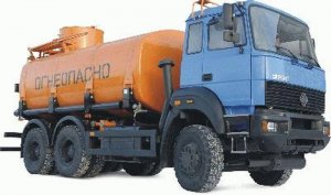 Автотопливозаправщик АТЗ-17-63685 Урал цистерна