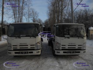 Эвакуатор Isuzu NQR 75 vs NQR 90 со сдвижной платформой