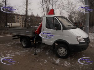 Газ 33027 с Краном-манипулятором (КМУ)