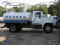 молоковоз цистерна ГАЗ - 33081 Земляк