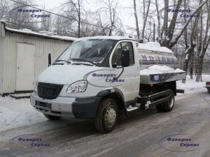 Молоковоз автоцистерна ГАЗ - 33106 Валдай