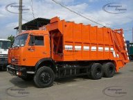мусоровоз коммунальная машина КАМАЗ-53215