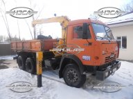 Самосвал КАМАЗ-55102 с КМУ