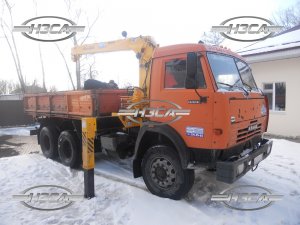 Самосвал КАМАЗ-55102 с КМУ